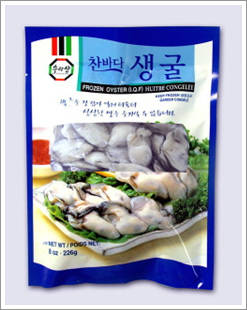 Frozen Oyster Made in Korea